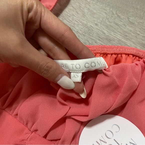 REVOLVE Petra Ruched Mini Dress in Pink - MORE TO COME - Picture 5 of 9